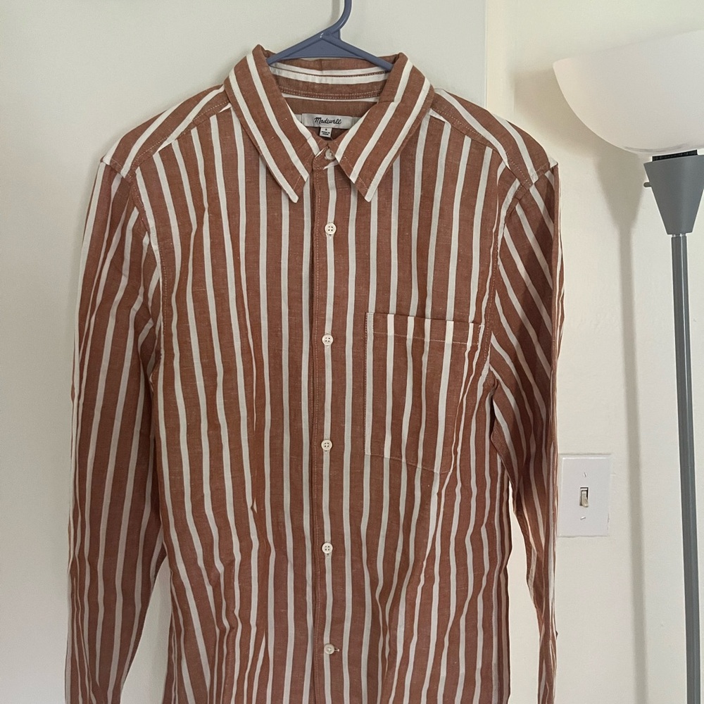 Madewell NWT Button down long sleeve